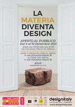 La materia diventa design