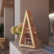 Lines: oggetto giocoso design Giorgio Caporaso in collaborazione con PEFC Italia.