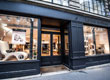 I mobili in cartone Lessmore di Giorgio Caporaso nel nella boutique Karine Arabian in 4 rue Papillon, Paris