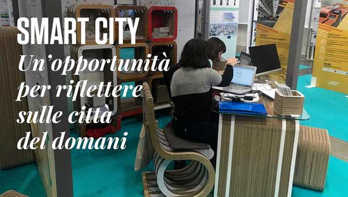Lessmore nello spazio Ecodom a Smart City 2019