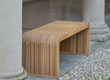 More Bench: panca in cartone e legno, design Giorgio Caporaso 