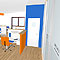 Arredo uffici  - render